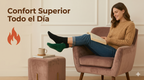 Mega Pack de 12 Pares: Calcetines Térmicos Afelpados (Talla Única Universales)