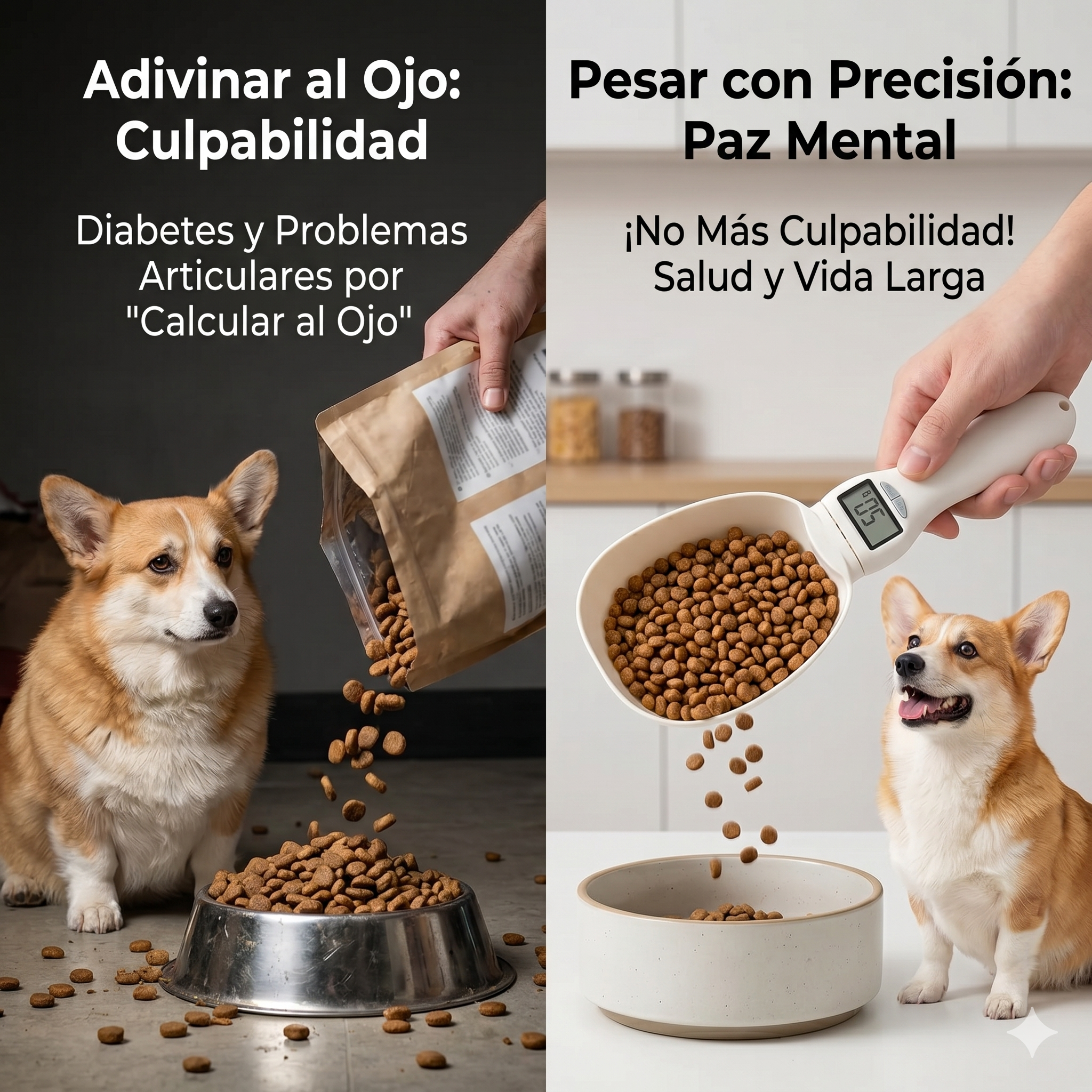 Cuchara Dosificadora Digital de Alta Precisión UltraScale™ (Edición Híbrida 800g / 250ml)