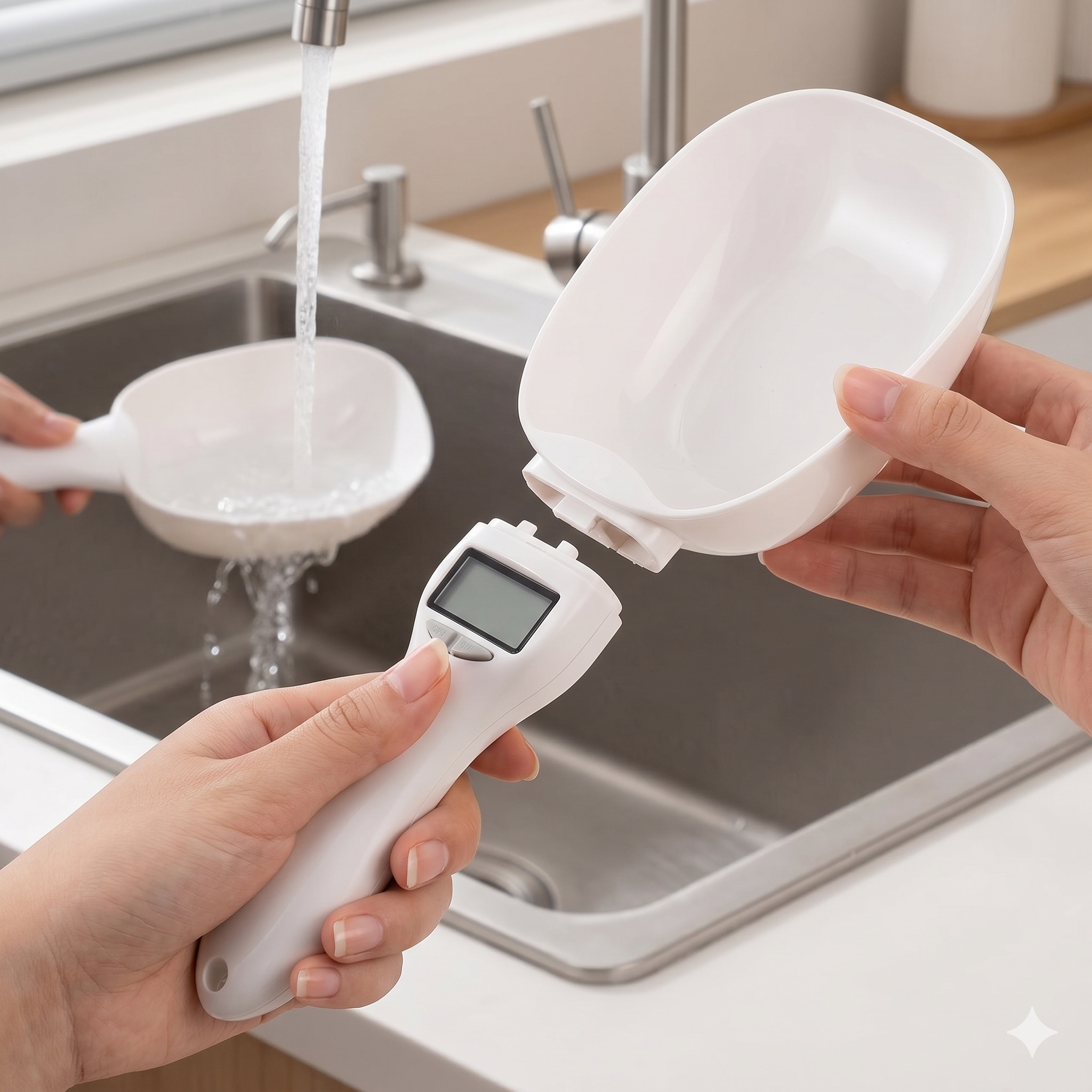 Cuchara Dosificadora Digital de Alta Precisión UltraScale™ (Edición Híbrida 800g / 250ml)